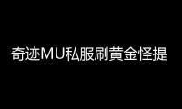 奇迹MU私服刷黄金怪提升实力的正确方式
