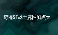 奇迹SF战士属性加点大全：力量、敏捷、体力的完美平衡