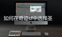如何在奇迹sf中选择圣导师PK战士